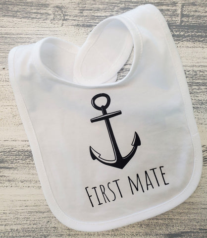 By The Bay First Mate Bib